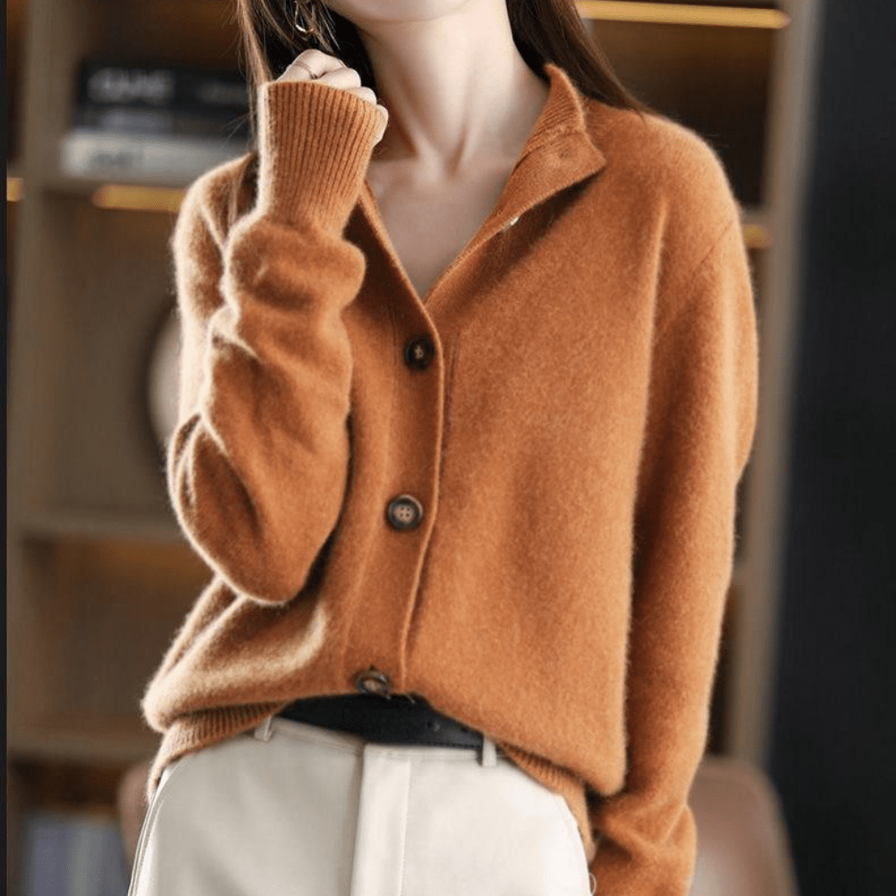 Lara | Damen Leichte Strickjacke im Casual-Stil