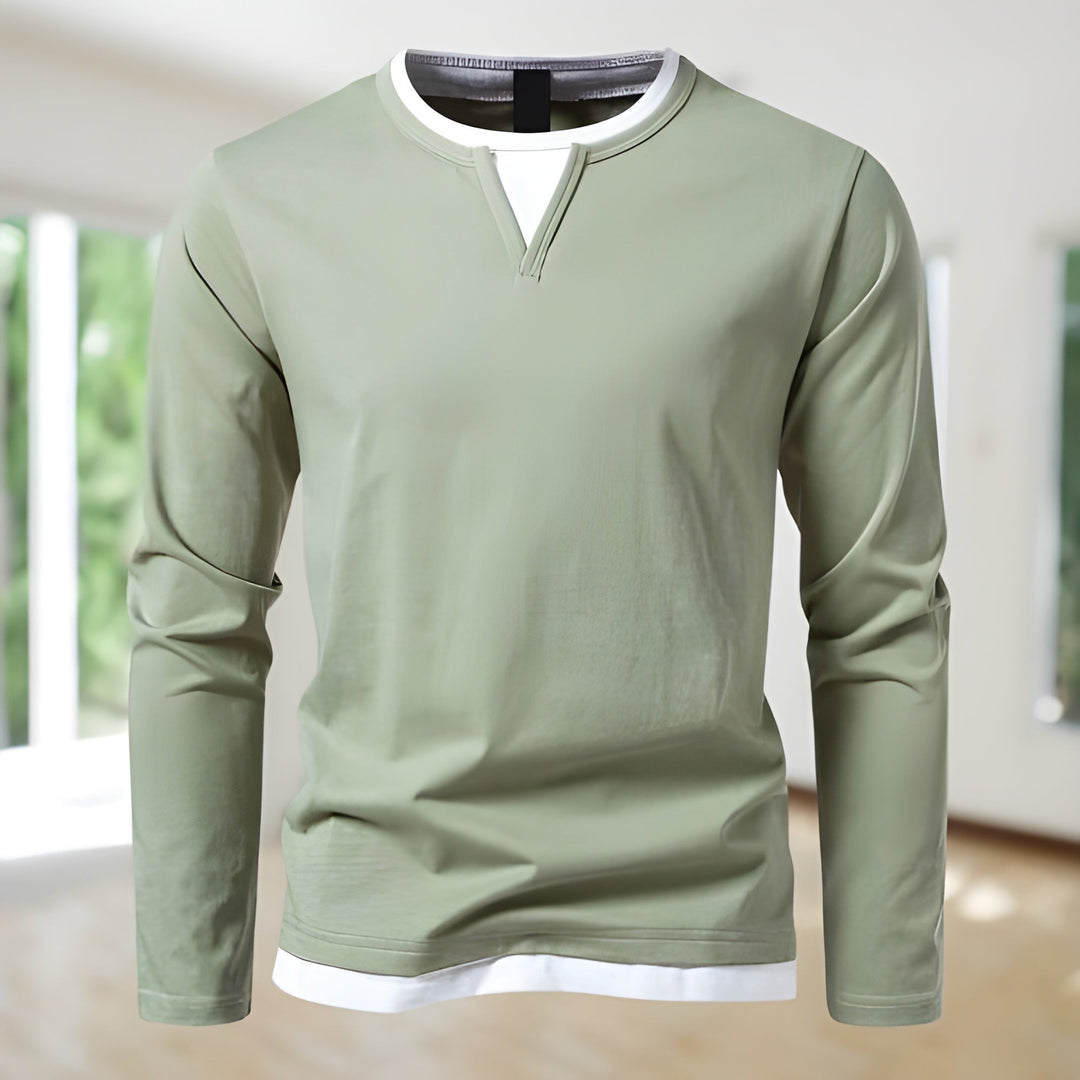 Harry | Elegant Skjorte med Lange Ermer