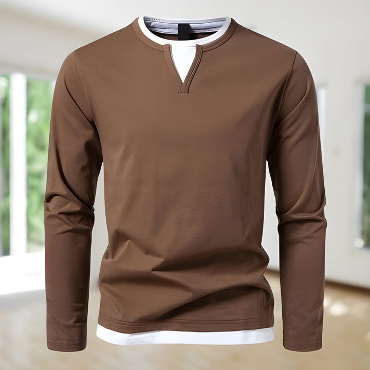 Harry | Elegant Skjorte med Lange Ermer