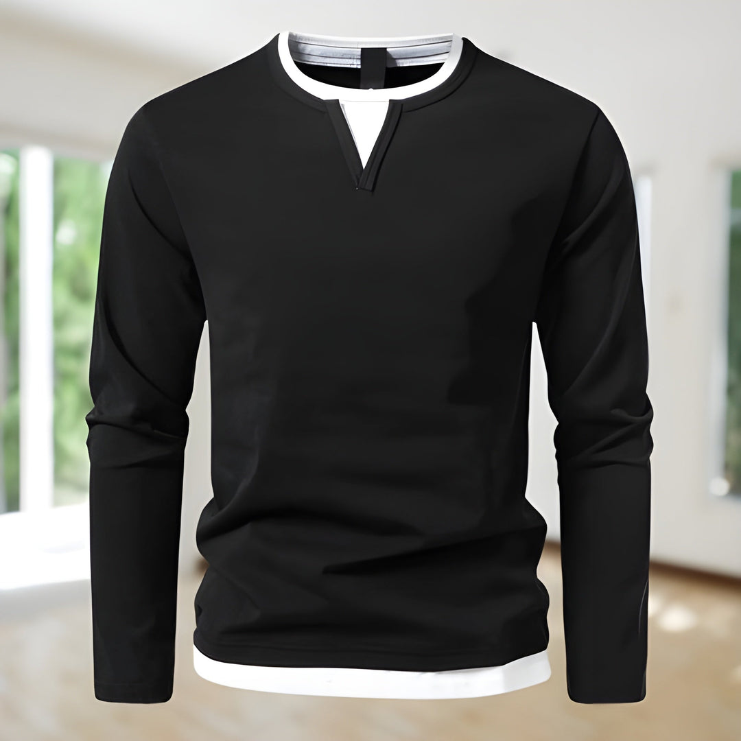 Harry | Elegant Skjorte med Lange Ermer