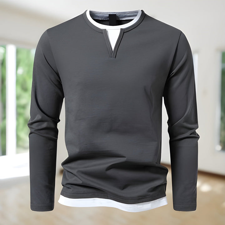 Harry | Elegant Skjorte med Lange Ermer