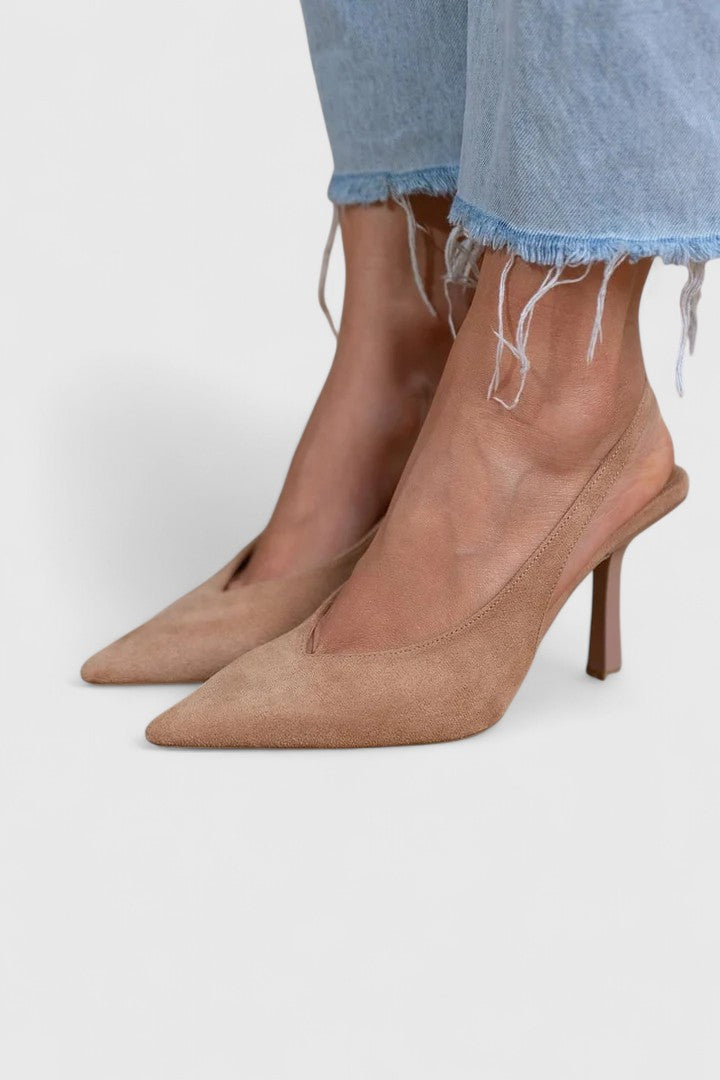 Karin | Damen Elegante Spitz-Toe Pumps