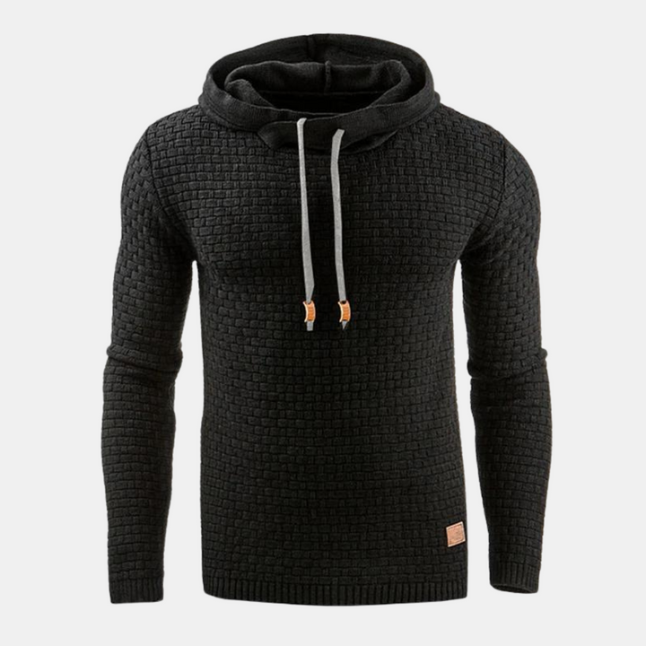 Christian | Herren Kapuzenpullover im Vintage-Stil mit Muster