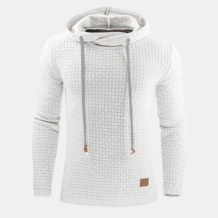 Christian | Herren Kapuzenpullover im Vintage-Stil mit Muster