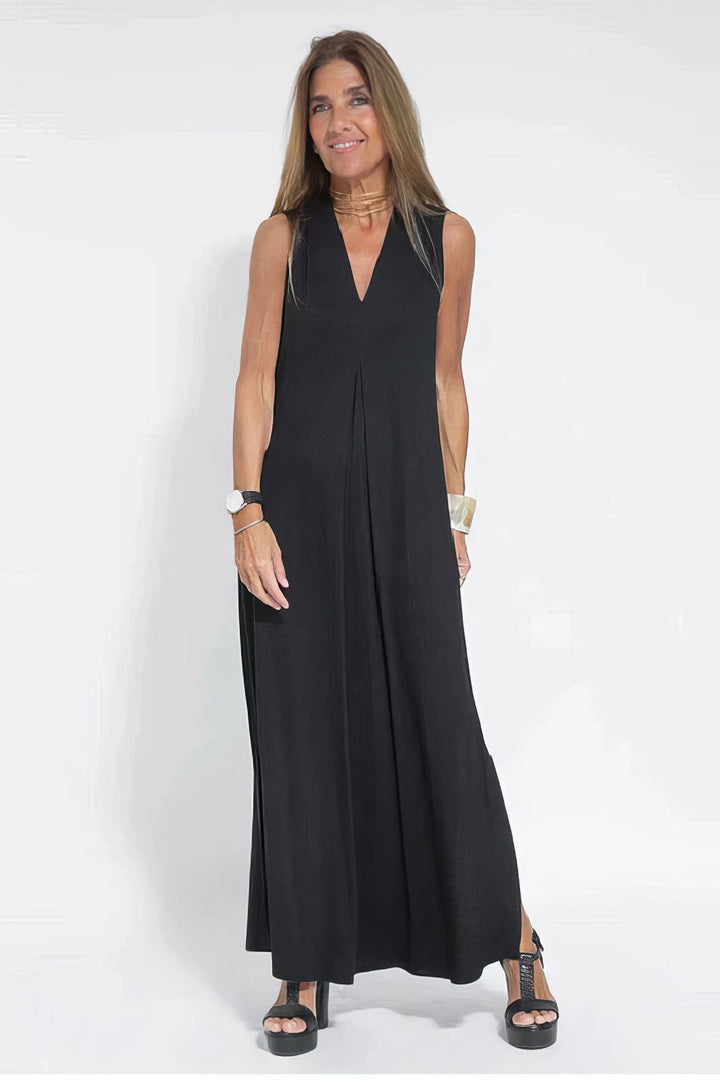 Ella | Elegant Lang Kjole for Kvinner