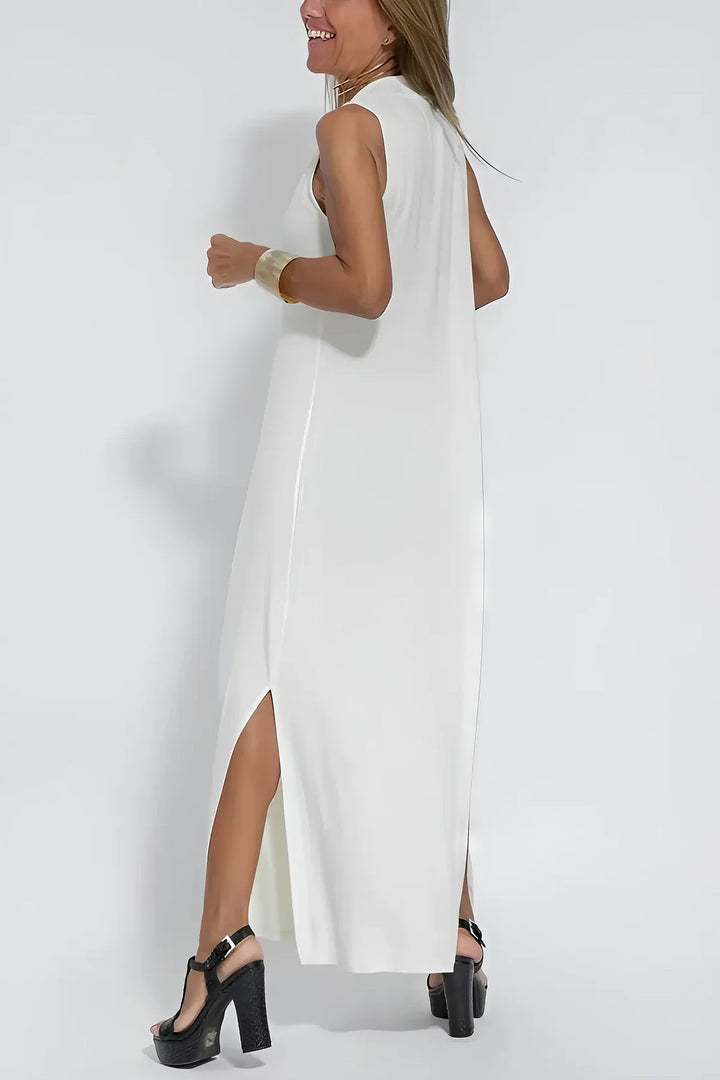 Ella | Elegant Lang Kjole for Kvinner