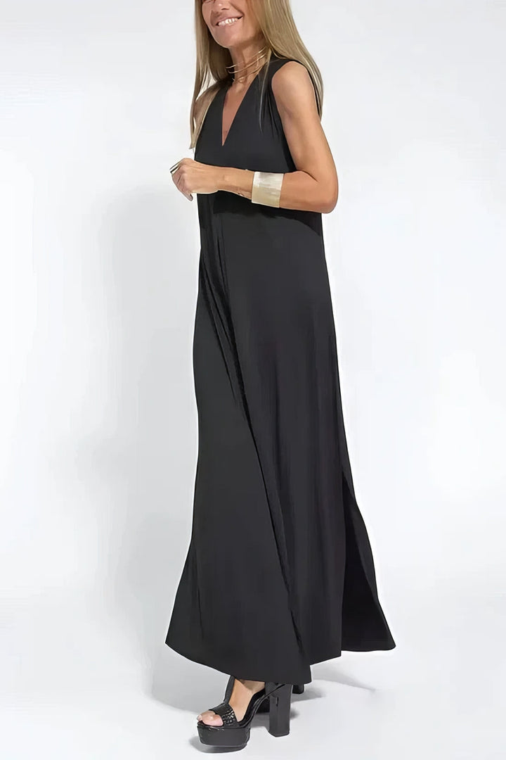 Ella | Elegant Lang Kjole for Kvinner