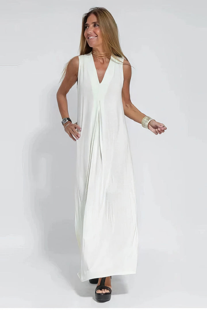 Ella | Elegant Lang Kjole for Kvinner